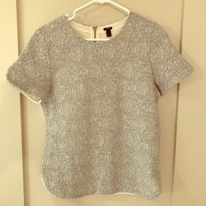 J CREW Grey top